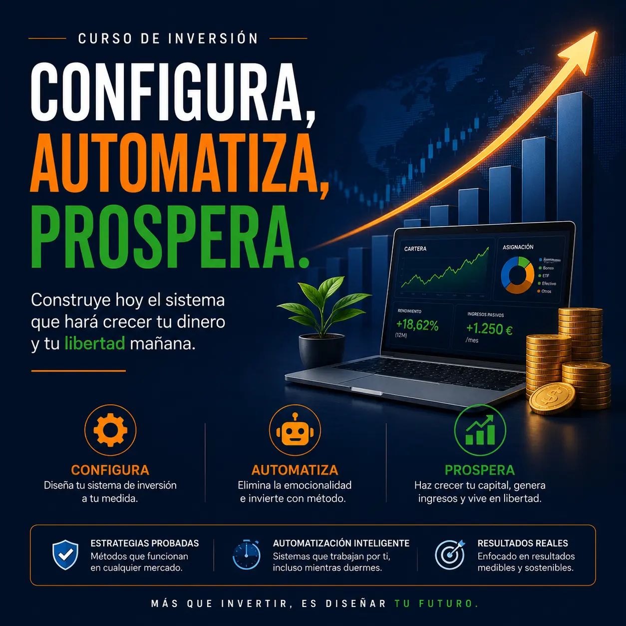 Configura, Automatiza, Prospera